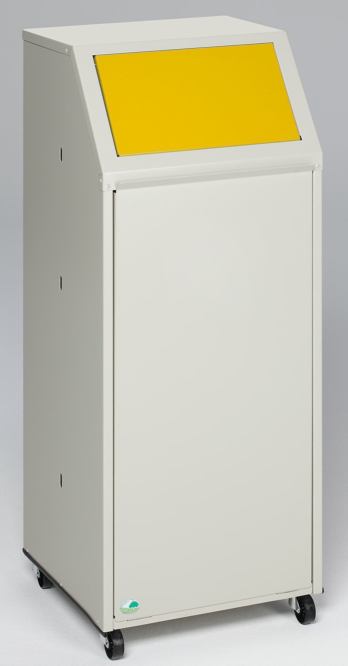 WSG 69 für Wertstoffe, Klappe Gelb (RAL 1023), für 110 Liter Säcke