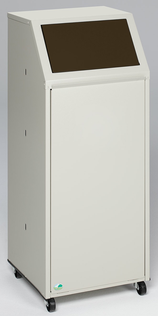 WSG 69 für Biomüll, Klappe Braun (RAL 8014), für 110 Liter Säcke