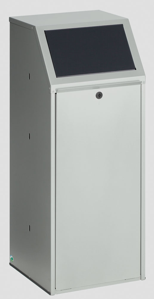 WSG 69 KTS für Restmüll, Klappe Anthrazit (RAL 7021), für 110 Liter Säcke