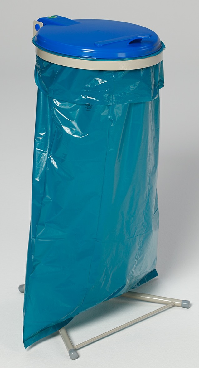 WS stationär, Deckelfarbe: Blau, für 110 L Säcke