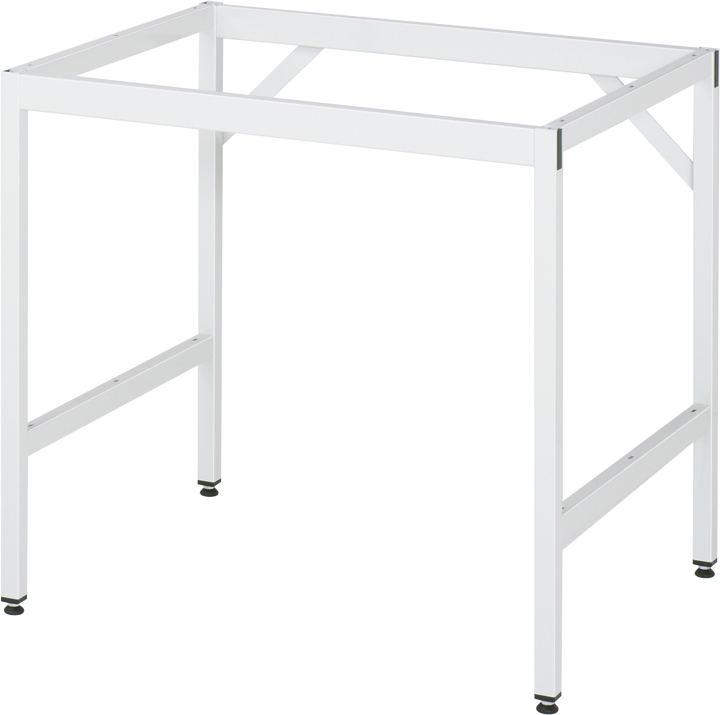 Arbeitstisch - Grundgestell, B 840 x T 660 x H 780-830 mm, ohne Platte
