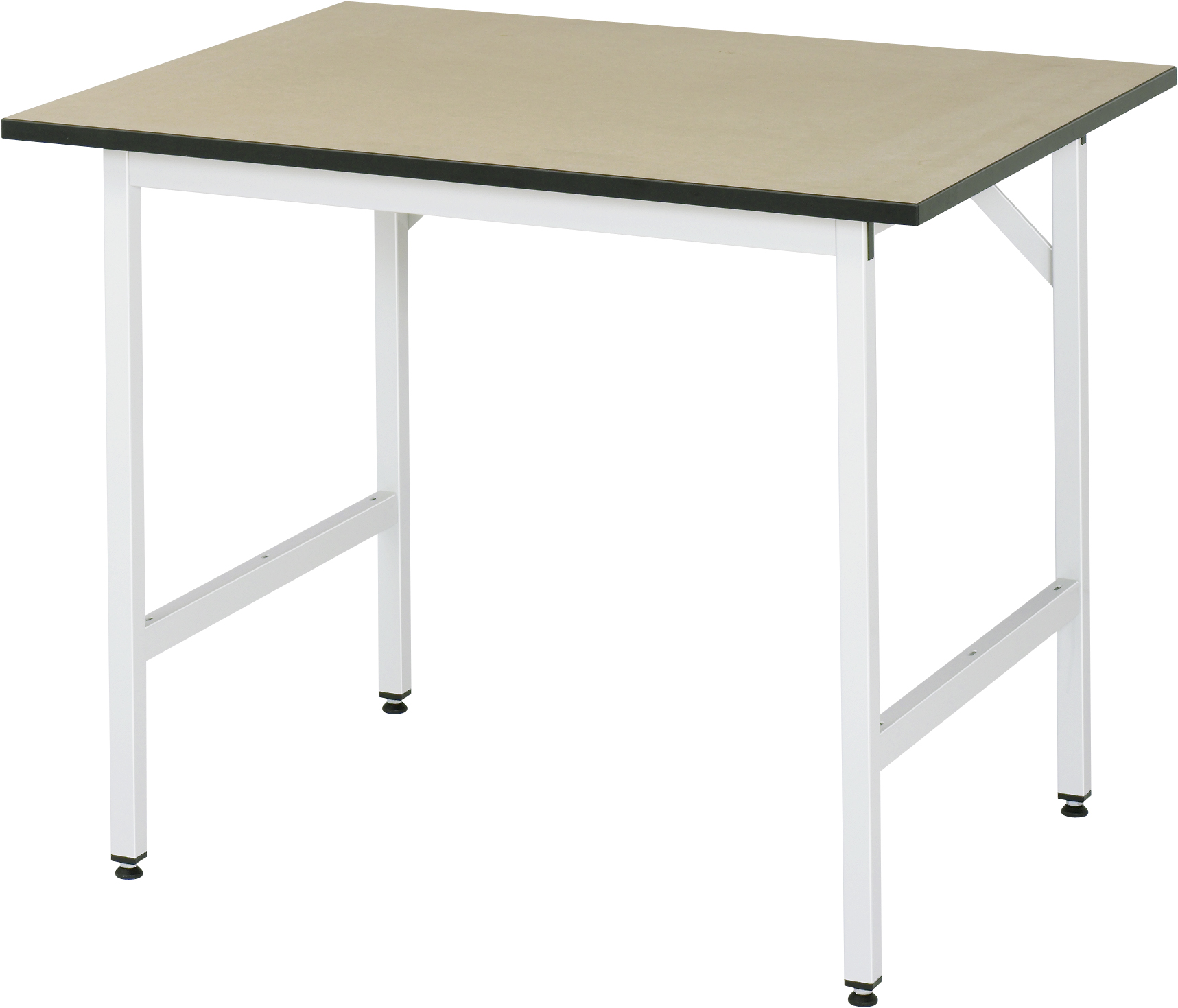 Arbeitstisch, B 1000 x T 800 x H 800-850 mm, MDF-Platte 22 mm