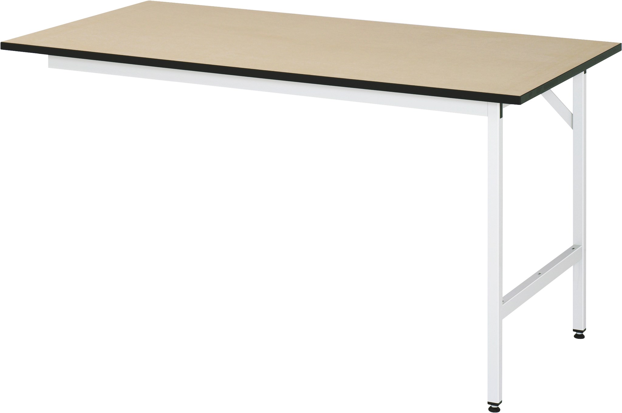 Anbautisch, B 1000 x T 800 x H 800-850 mm