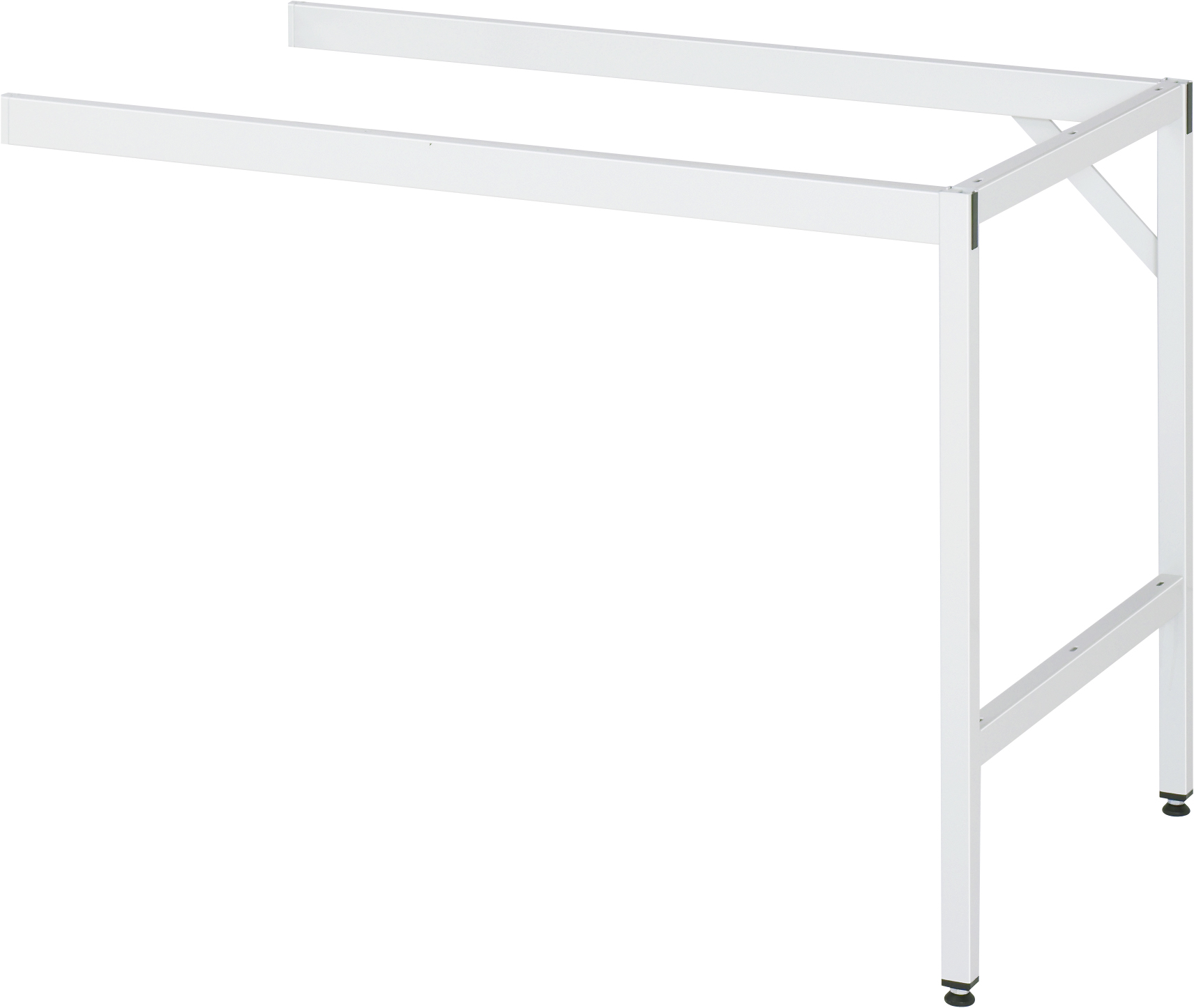 Arbeitstisch - Anbaugestell, B 1060 x T 660 x H 780-830 mm, ohne Platte