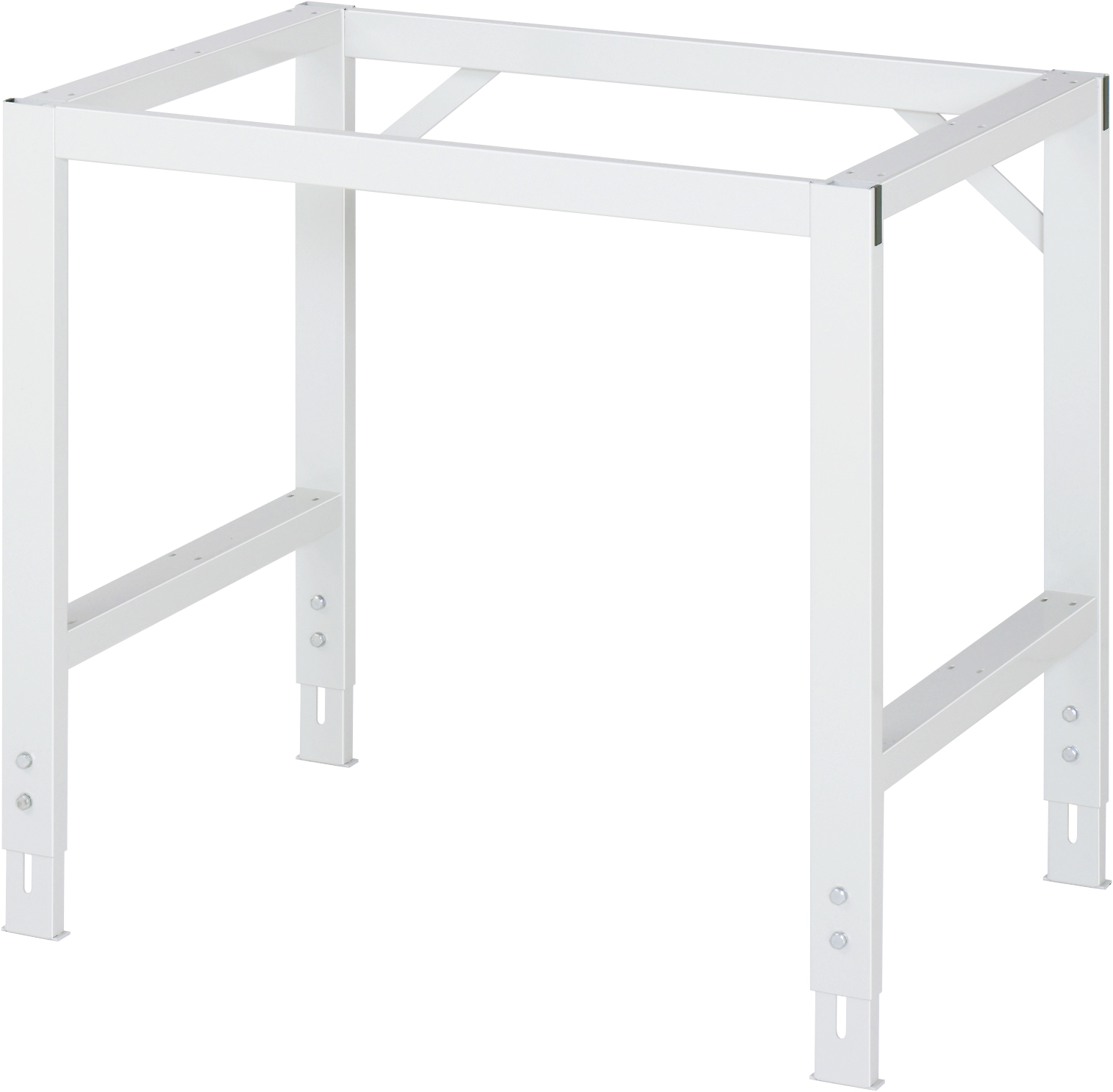 Arbeitstisch - Grundgestell, B 900 x T 860 x H 740-1060 mm, ohne Platte
