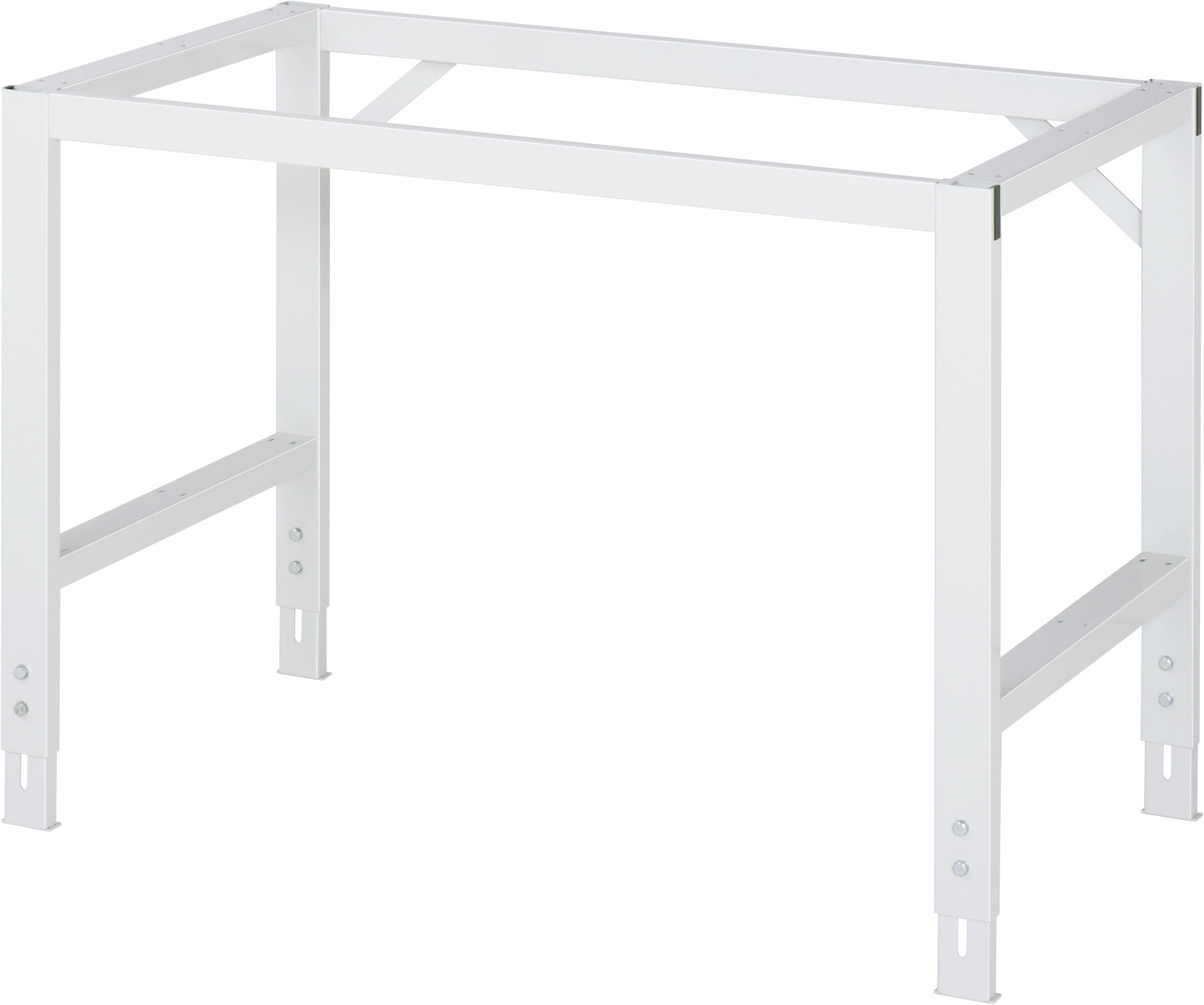 Arbeitstisch - Grundgestell, B 1150 x T 660 x H 740-1060 mm, ohne Platte