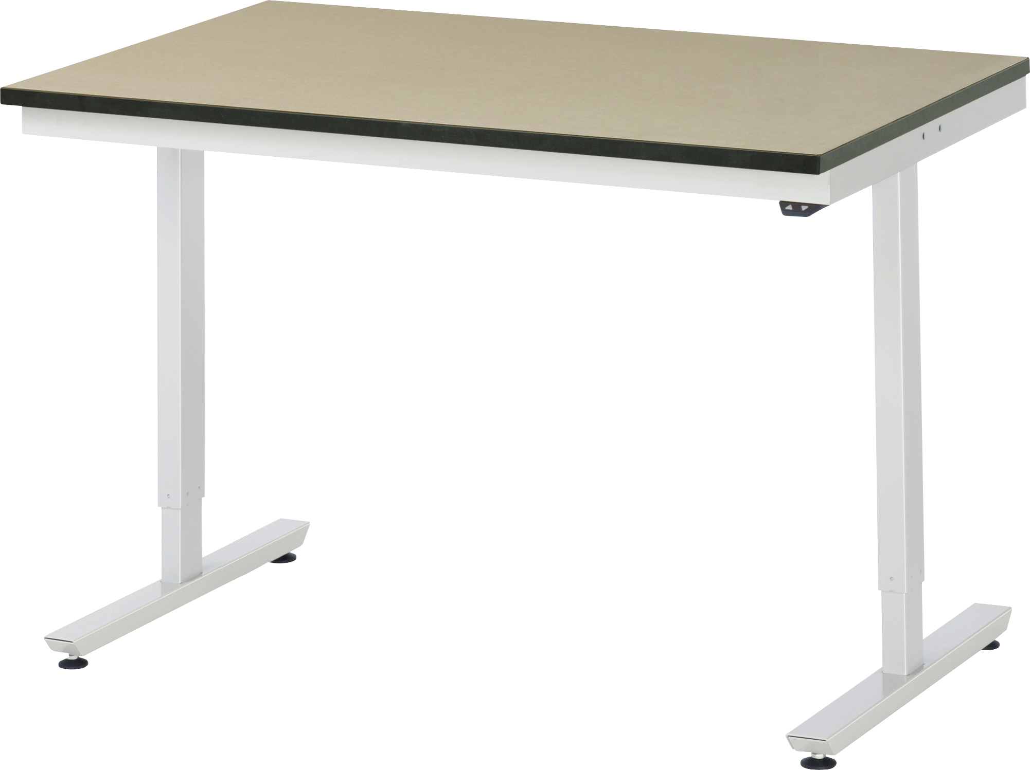 Arbeitstisch 1250x800x720-1120 mm BxTxH mit MDF-Platte 22 mm