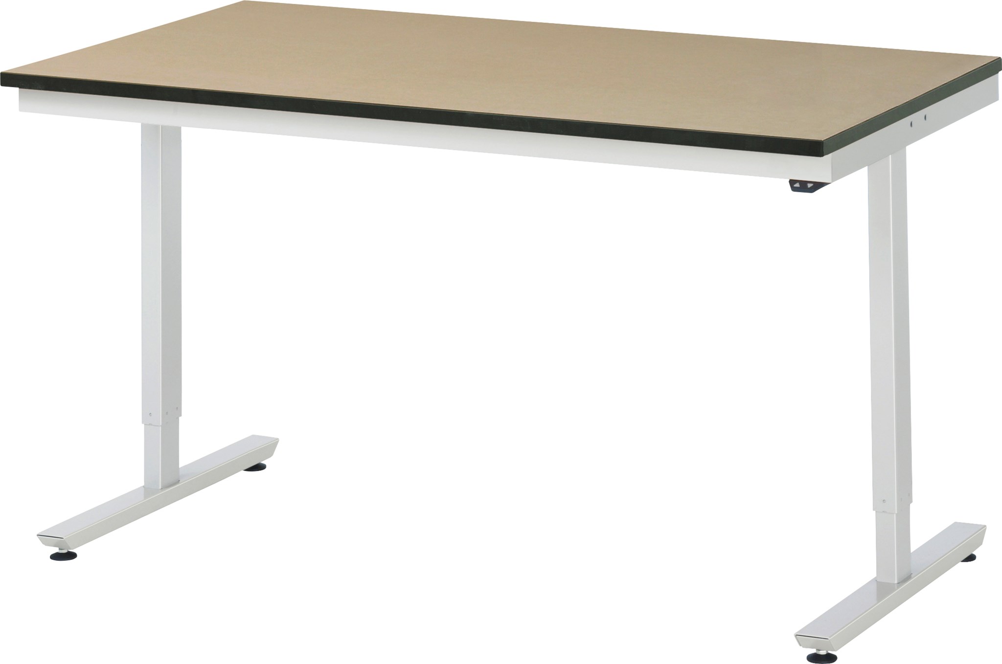 Arbeitstisch 1500x800x720-1120 mm BxTxH mit MDF-Platte 22 mm