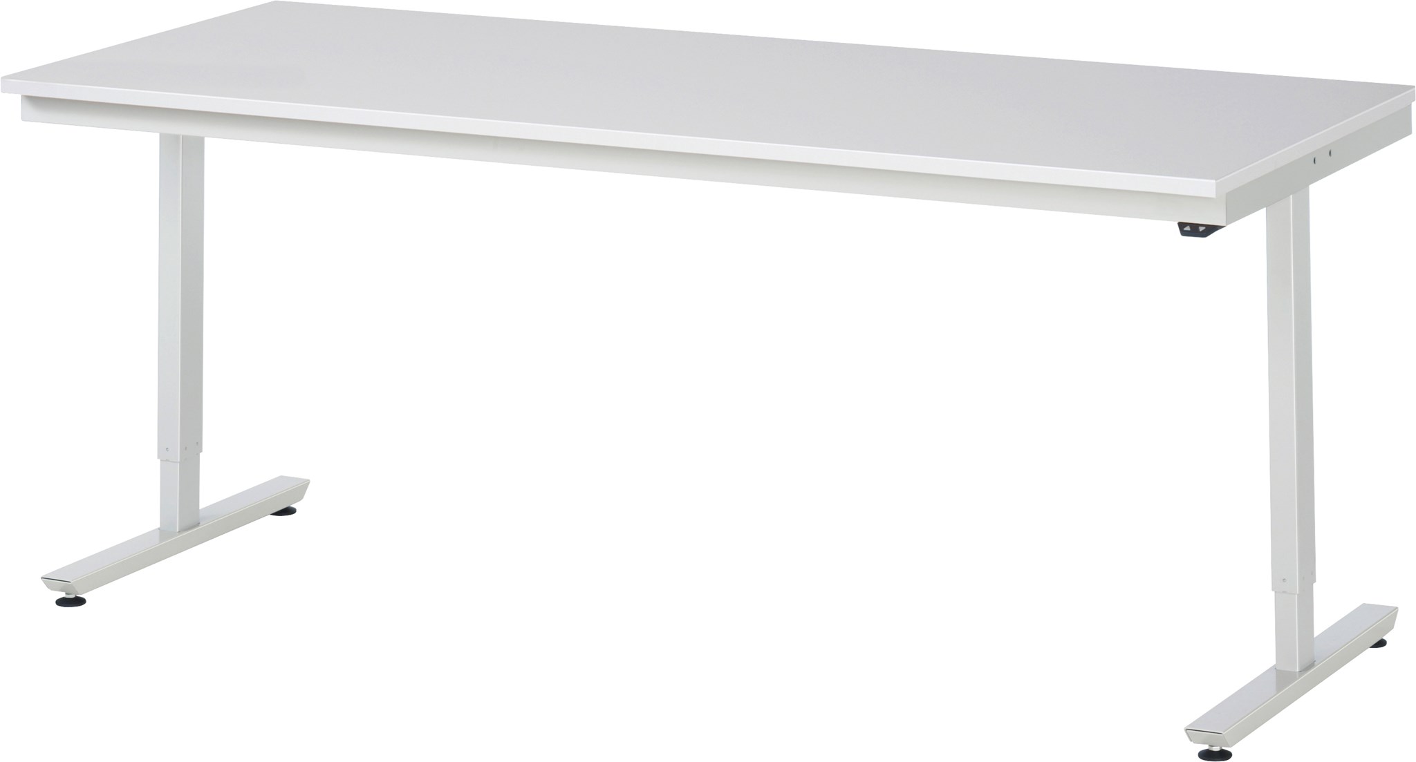 Arbeitstisch 2000x800x720-1120 mm BxTxH mit Melamin-Platte 22 mm