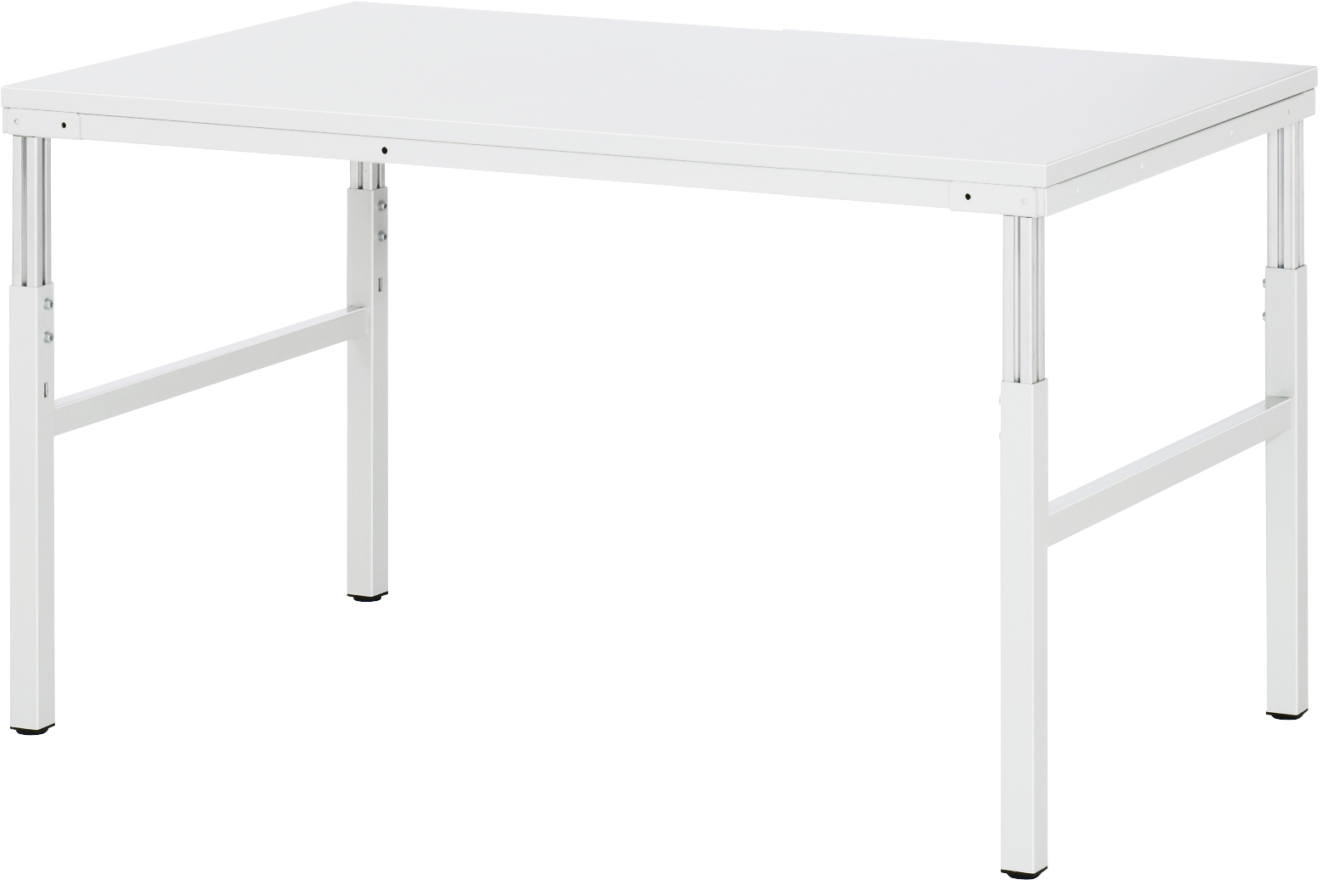 Basis-Arbeitstisch 1500x900x650-1000 mm LxTxH, ohne Tischplatte