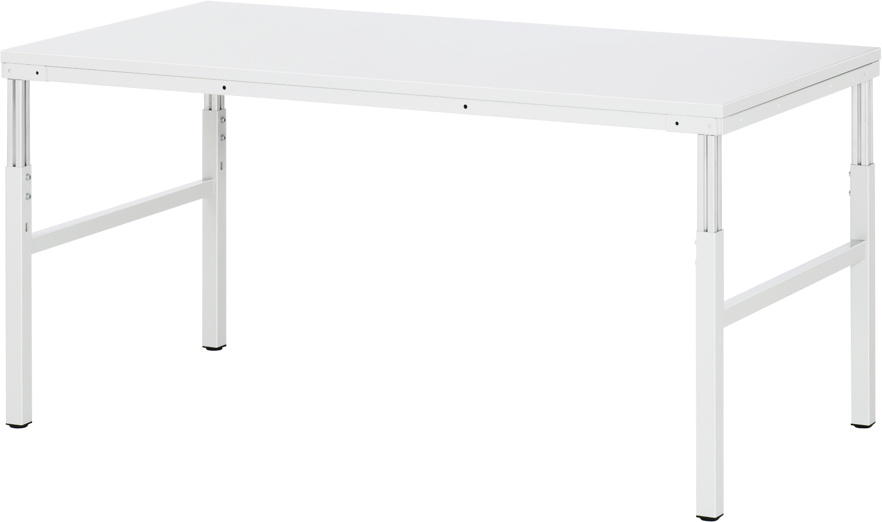 Basis-Arbeitstisch 1800x900x650-1000 mm LxTxH, ohne Tischplatte