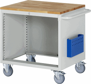 Montagewagen Modell XL3, B 770 x T 650 x H 795 mm, Buche-Top 25 mm