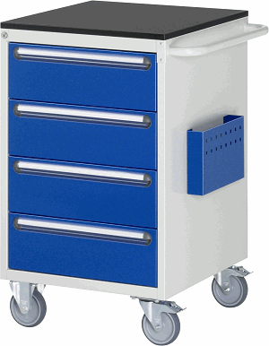 Montagewagen Modell L5.1, B 580 x T 650 x H 970 mm, Melamin-Top 19 mm