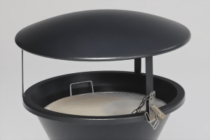 Dach für Standascher antik-silber