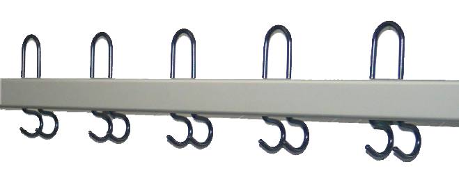 Hakenleiste Alu/Stahl secura