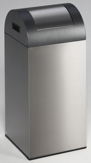 Wertstoffsammelgerät WSG 55 R Korpus Edelstahlausführung