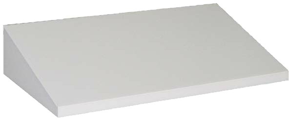 Schrägdachaufsatz für Schrankmasse 1200x435 mm BxT