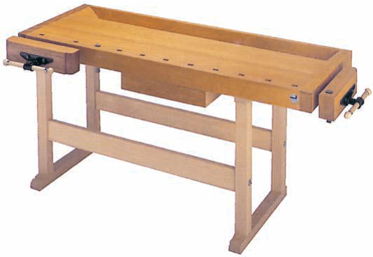 Hobelbank Heimwerker 1600x550x860 mm LxTxH