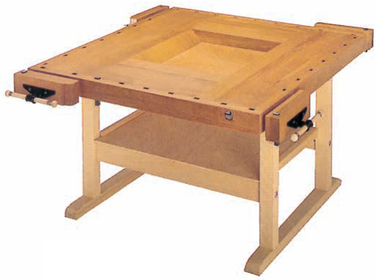 Hobelbank Schule Quattro 1300x850x850 mm LxTxH