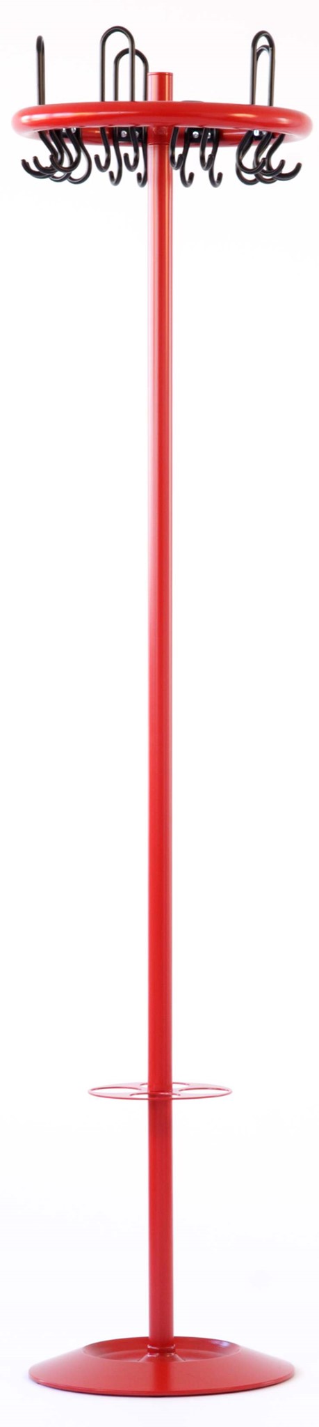 Garderobenständer 25 Haken farbig