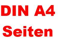 nach DIN A4-Seiten