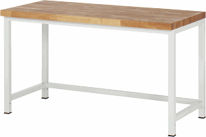 Werkbank Basic-8, 1500x700x840-1040 mm LxTxH