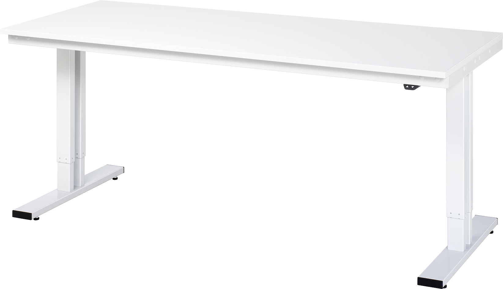 Arbeitstisch 2000x800x720-1120 mm BxTxH mit Melamin-Platte 22 mm