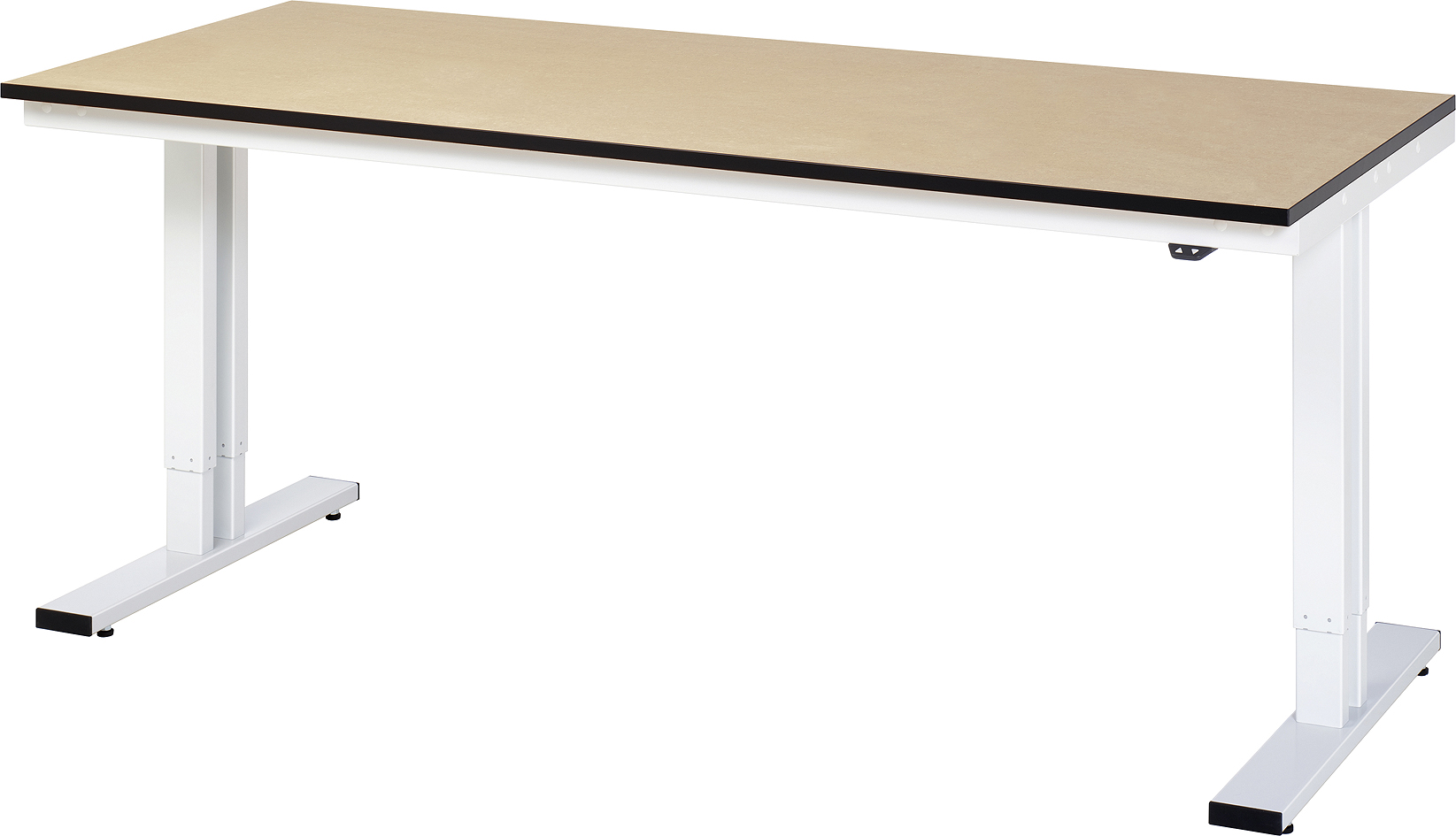 Arbeitstisch 2000x800x720-1120 mm BxTxH mit MDF-Platte 22 mm