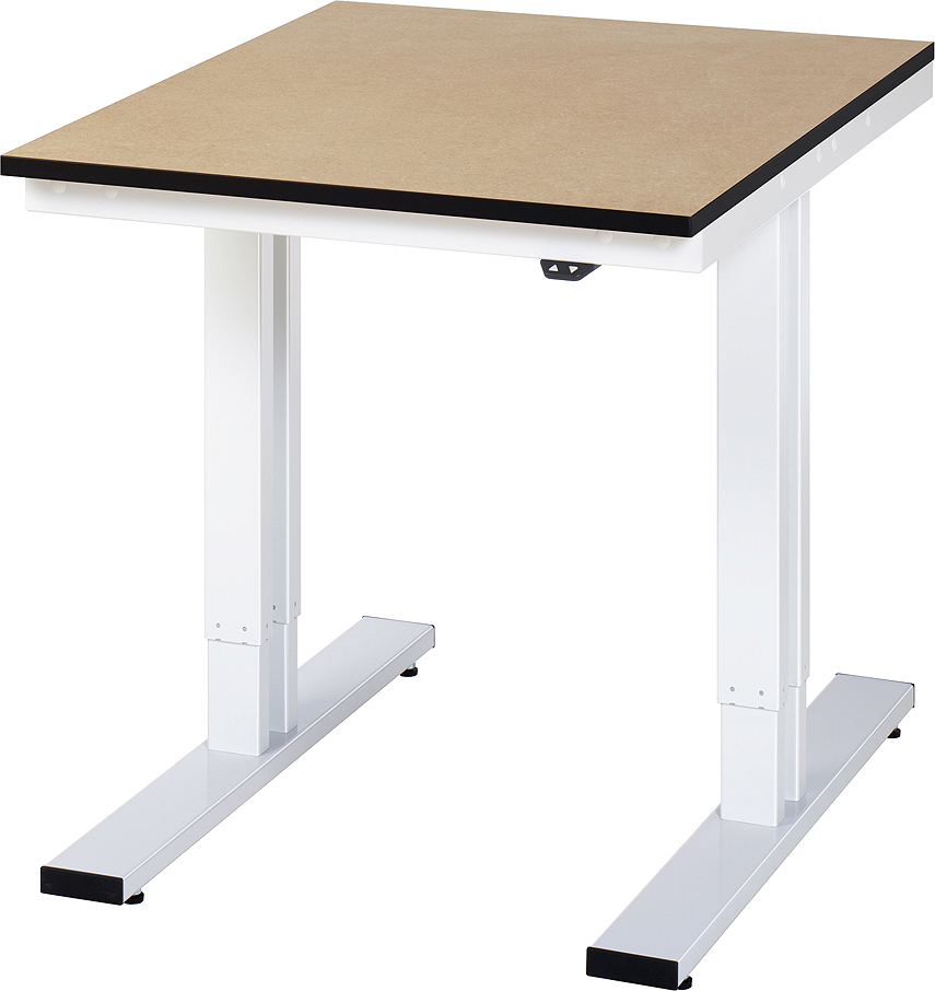 Arbeitstisch 750x1000x720-1120 mm BxTxH mit MDF-Platte 22 mm