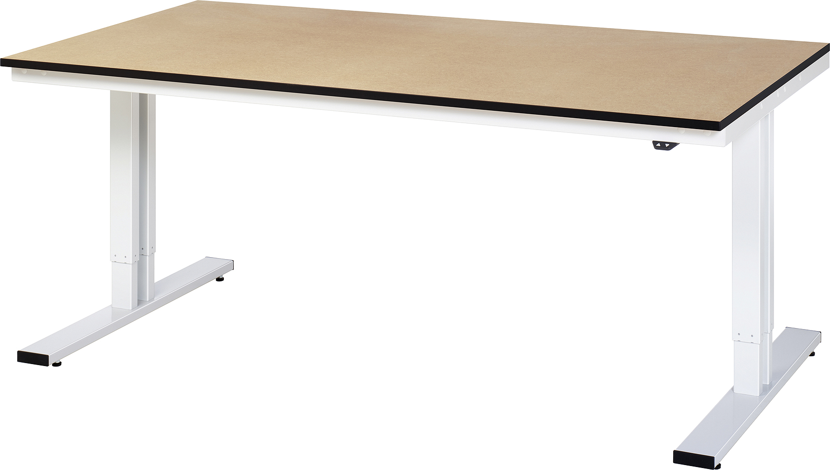 Arbeitstisch 2000x1000x720-1120 mm BxTxH mit MDF-Platte 22 mm