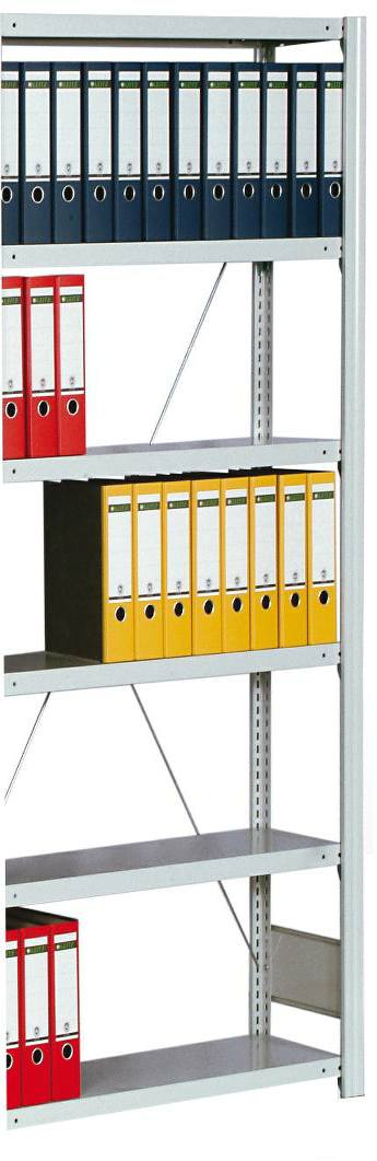 Anbauregal 2500x1285x300 mm HxBxT