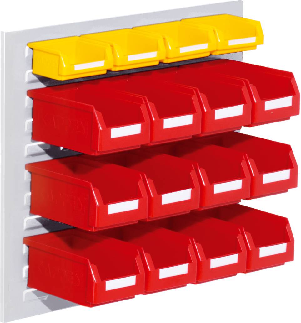 Schlitzplatten Einsteigerset 10, lichtgrau
