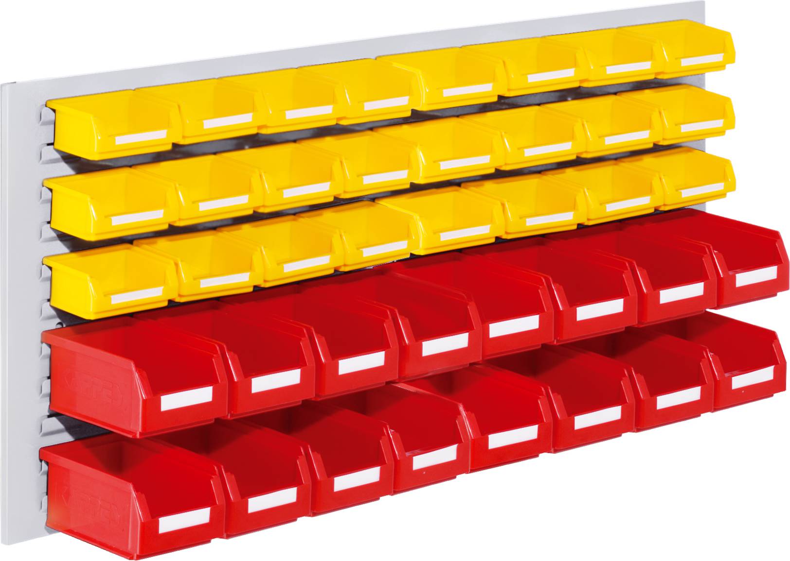 Schlitzplatten Einsteigerset 12, lichtgrau