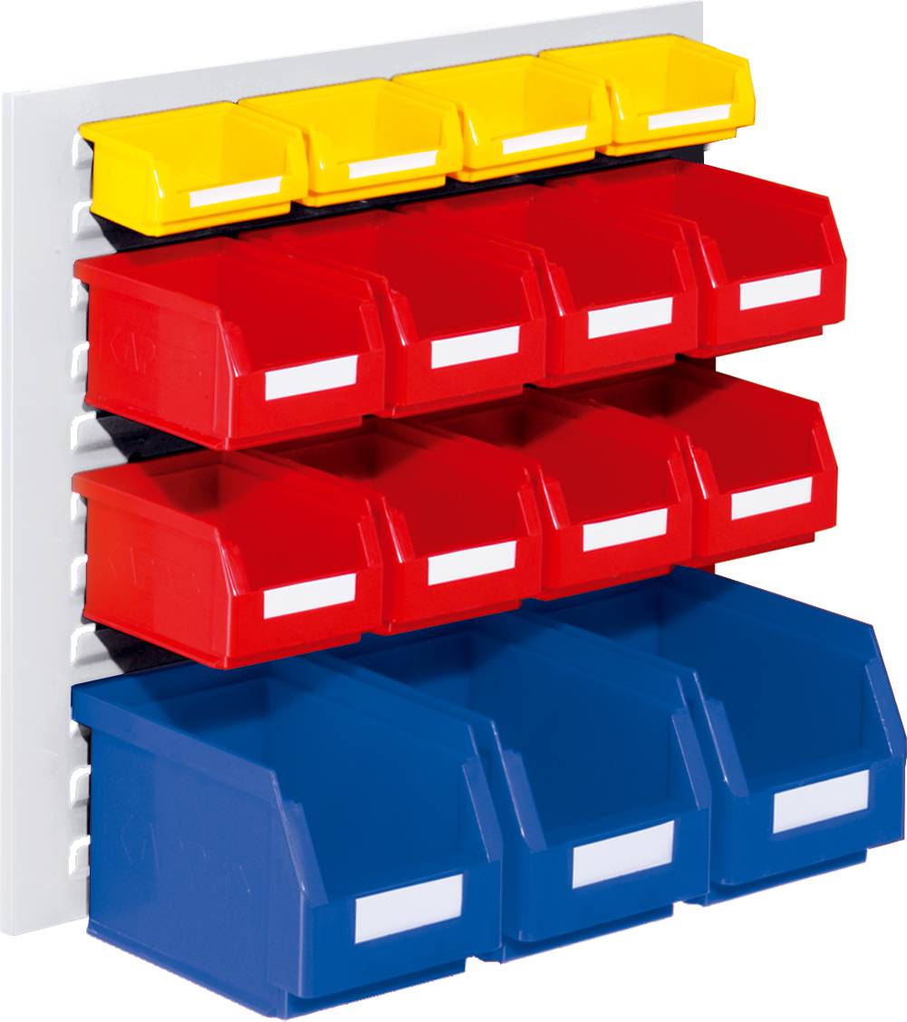 Schlitzplatten Einsteigerset 13, lichtgrau
