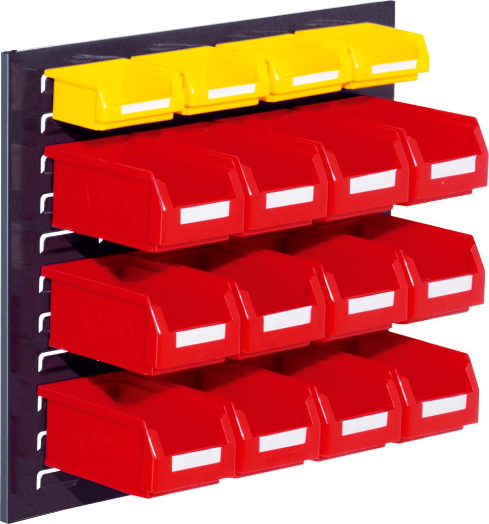 Schlitzplatten Einsteigerset 10, anthrazitgrau
