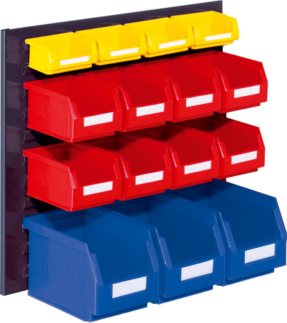 Schlitzplatten Einsteigerset 13, anthrazitgrau
