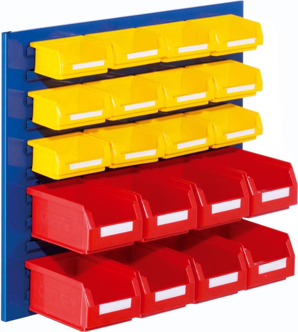 Schlitzplatten Einsteigerset 4, enzianblau
