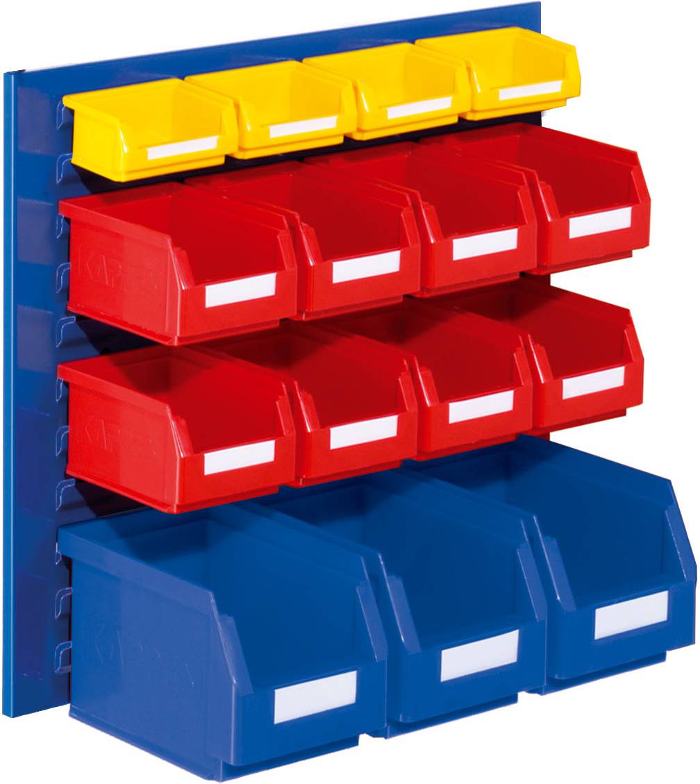 Schlitzplatten Einsteigerset 13, enzianblau