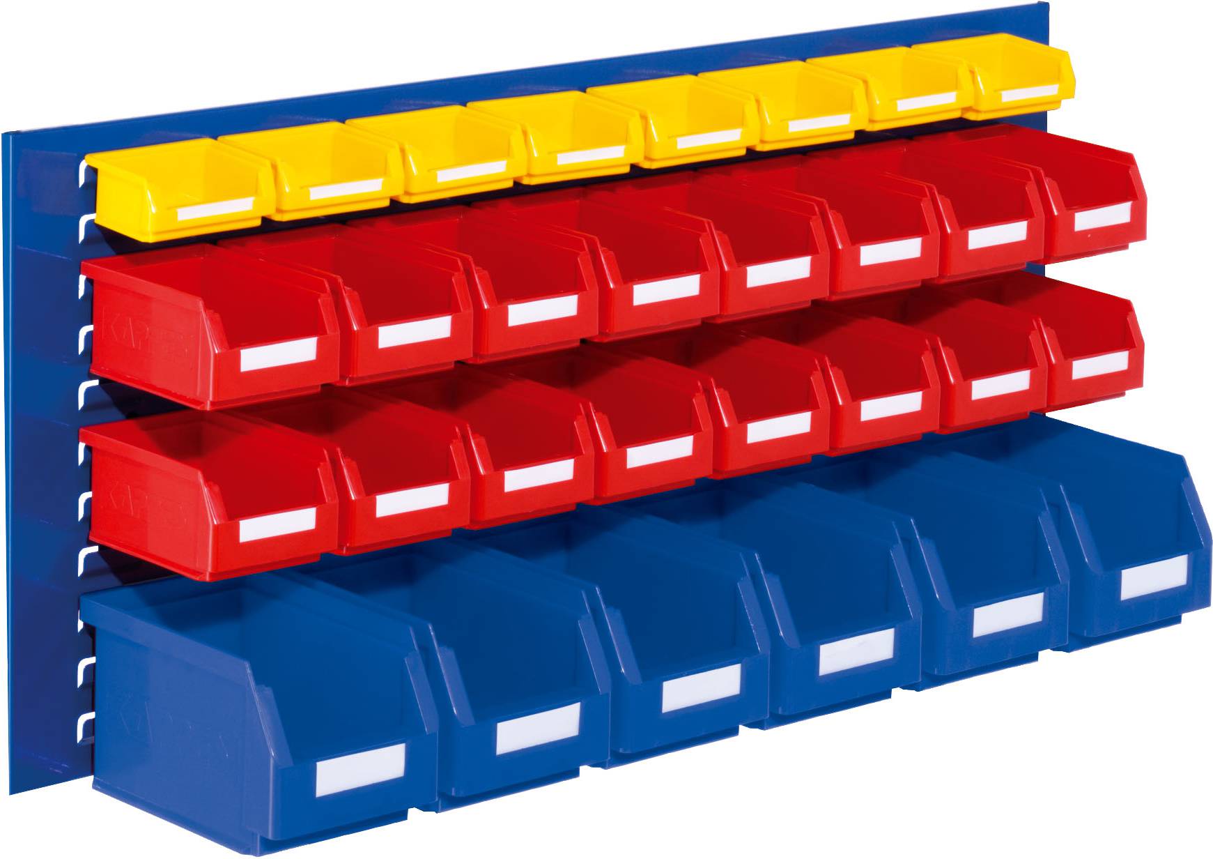 Schlitzplatten Einsteigerset 3, enzianblau