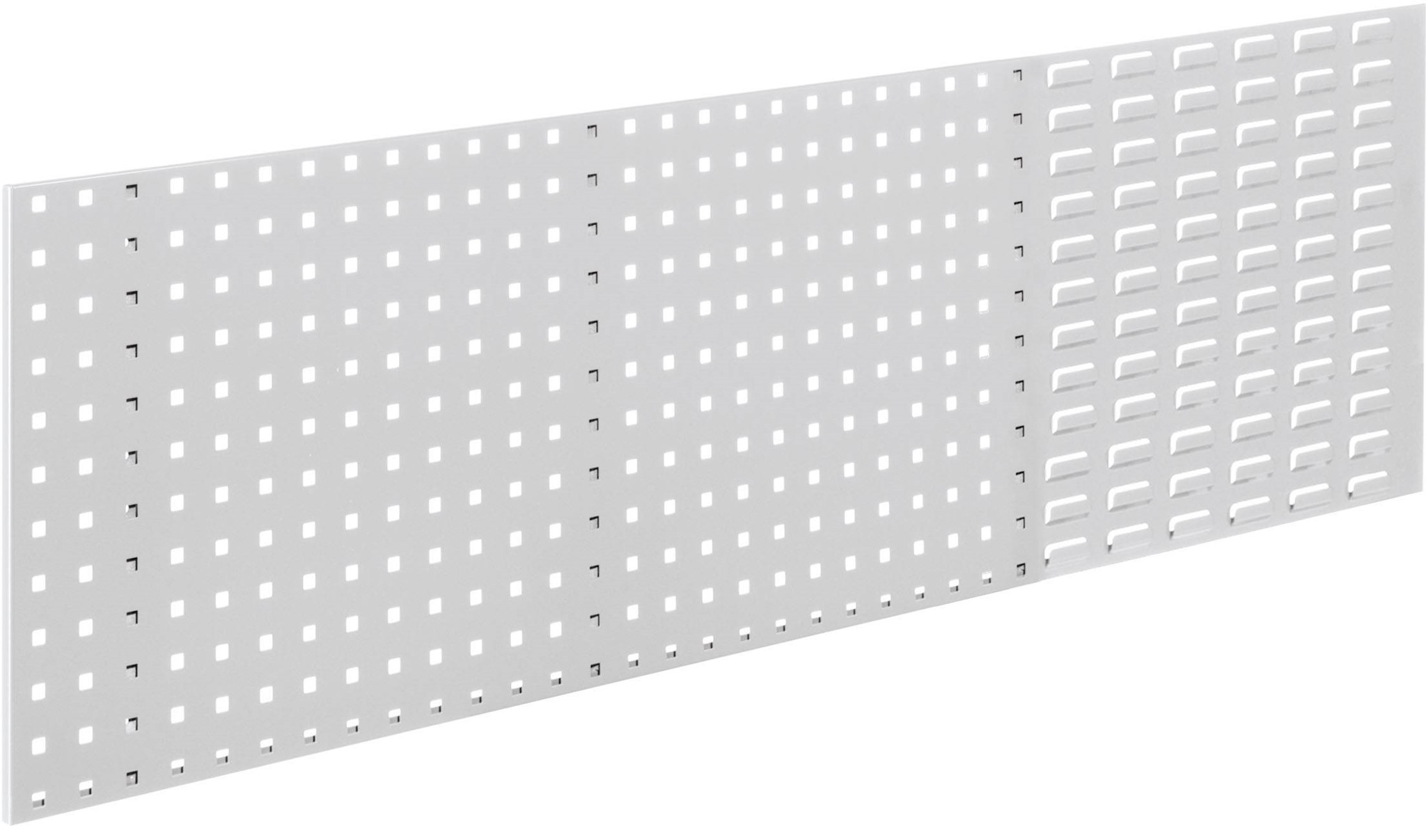 Kombiplatte ohne Zubehör, lichtgrau