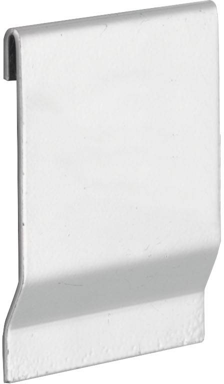 Grundplatte als Beschriftung, alufarben
