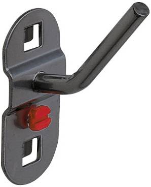 Schräghaken für Nüsse und Steckschlüssel 14/40 mm Länge, anthrazitfarben