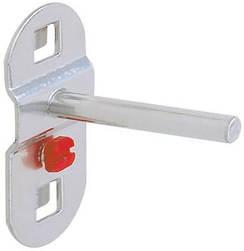 Werkzeughalter 100 mm Länge mit geradem Dorn einfach, alufarben