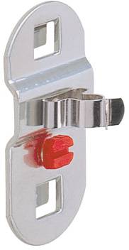 Werkzeugklemme einfach mit kleiner Grundplatte, alufarben