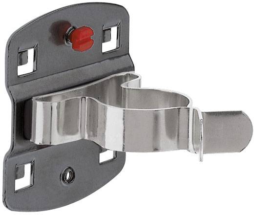 Werkzeugklemme einfach mit grosser Grundplatte, anthrazitgrau