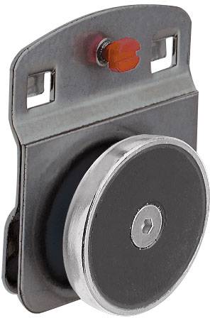 Magnethalter, anthrazitgrau