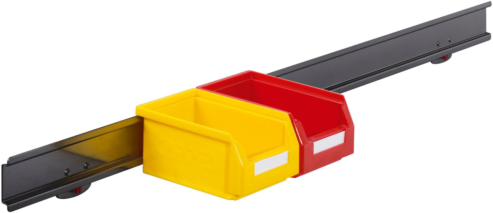 Lagersichtkastenhalter für Kastengrössen 7 und 5 Kästen, anthrazitgrau