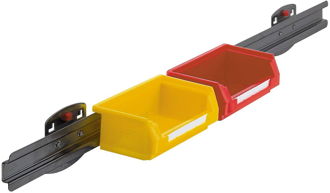 Lagersichtkastenhalter für Kastengrössen 8 und 5 Kästen, anthrazitgrau
