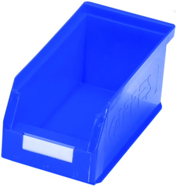 Lagersichtkasten Grösse 5, blau
