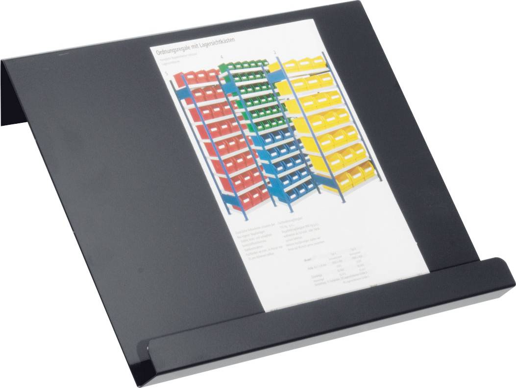 Prospekthalter DIN A3, anthrazitgrau